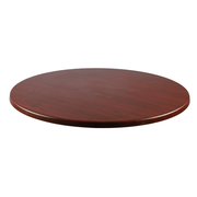 JMC Furniture 36 ROUND ACAJOU 36" Dia. Acajou Round Austrian Wood and Resin Topalit Table Top