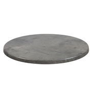 JMC Furniture 42 ROUND CONCRETE 42" Diameter Seamless Composite Austrian Wood And Resin Construction Topalit Table Top