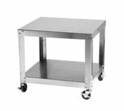 Univex 1500000 24" W x 20" D x 34.5" H with Under Shelf and Locking Casters Stainless Steel Equipment Stand