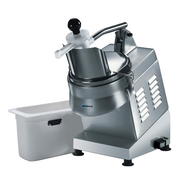 Univex UFP13 11.13" W x 20.13" D x 20.13" H 300 RPM Angled Continuous Feed Design Aluminum Alloy and Stainless Steel Construction Food Processor