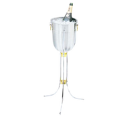 Vollrath 46800 Chrome Plated Imported Wine Bucket Stand