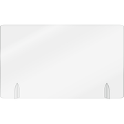 AARCO FPT3660 36" x 60" Clear Acrylic Freestanding Protection Shield