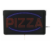 AARCO PIZ01L 22"W x 13"H "PIZZA" (3) Display Modes LED Sign
