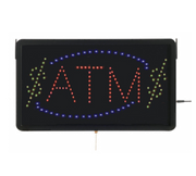 AARCO ATM10L 22"W x 13"H "ATM" (3) Display Modes LED Sign