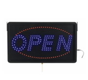 AARCO OPE02L 22"W x 13"H "OPEN" (3) Display Modes LED Sign