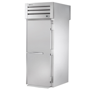 True STR1RRT-1S-1S 83.75" H x 35" W x 37.5" D Roll-Thru 1 Stainless Steel Door Front & Rear With Locks SPEC SERIES Refrigerator - 115 Volts 1-Ph
