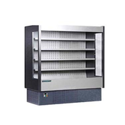 MVP Group KGH-OF-100-S 96.6" W Vertical Hydra-Kool Grab-N-Go Open Merchandiser - 115 Volts