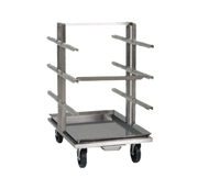 Henny Penny SCR-02749 Stainless Steel With 16 Spit Or Basket Capacity Rotisserie Spit Stand