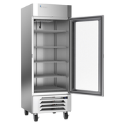 Victory LSR27HC-1 30" W Stainless Steel Exterior One-Section UltaSpec Series Merchandiser Refrigerator - 115 Volts