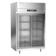 Victory DRS-2D-S1-LD-HC 52.13" W Top Mounted All Stainless Steel Exterior Reach-In UltraSpec Series Refrigerator - 115 Volts