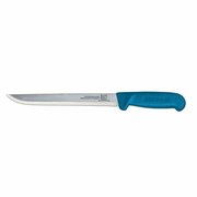 Omcan USA 11843 8" Blue Handle Straight Fillet Knife