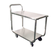 Omcan USA 13118 700 Lb. Stainless Steel Open Base Stock Cart