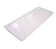 Omcan USA 13006 12" x 30" White Plastic Tray