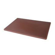 Omcan USA 41211 0.5" Thick Brown Rigid Cutting Board