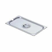 Omcan USA 80271 Stainless Steel Slotted 0.33 Size Steam Table Pan Cover