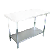 Omcan USA 22094 30" W x 24" D Galvanized Standard Series Undershelf