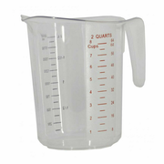 Omcan USA 80573 2 Qt. Clear Polycarbonate Measuring Cup