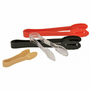 Omcan USA 80156 9" Red Polycarbonate Serving Tongs