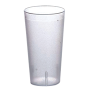 Omcan USA 80328 5 Oz. Clear Plastic Pebbled Tumbler