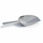 Omcan USA 80120 24 Oz. Aluminum Flat Bottom Utility Scoop