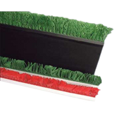 Omcan USA 10788 3" x 30" Black Solid Parsley Holder Divider