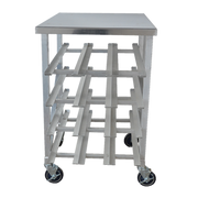 Omcan USA 27770 4 Layers 12 Rows with Table Top Can Rack