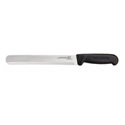 Omcan USA 12480 10" Black Handle Straight Blade Slicing Knife