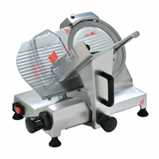 Omcan USA 19067 10" Anodized Aluminum Manual Meat Slicer