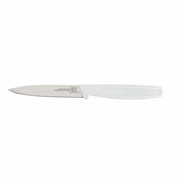 Omcan USA 11539 3.25" Stainless Steel Polypropylene White Handle Paring Knife