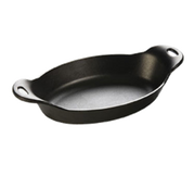 Lodge LOSD 36 Oz. Cast Iron Oval Server with Handles (3 Each per Case)