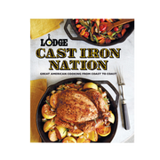 Lodge CBCIN Lodge Cast Iron Nation with 200 Recipes 288 Pages Cookbook (4 Each per Case)