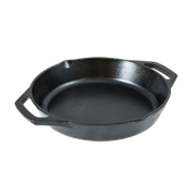 Lodge L10SKL 12.625" Round Cast Iron With Dual Handle Skillet (3 Each per Case)