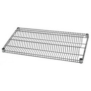 Quantum 1836R40C 18" W x 36" L Chrome Plated Wire Reel Shelf