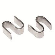 Quantum S-HOOK Chrome Plated Finish S-Hooks