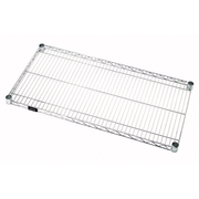 Quantum 2424C 24" W x 24" D Chrome Plated Wire Shelf