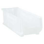 Quantum QUS950CL 23.88" W x 8.25" D x 7" H Clear Polypropylene Hulk 24" Container