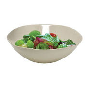 FOH DBO105NAB22 52 Oz. Round Natural Bamboo Platewise Organic Bowl (6 Each Per Case)