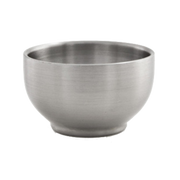 FOH DBO124BSS23 2.5 Oz. Silver Round Brushed Stainless Steel Small Harmony Bowl (12 Each Per Case)