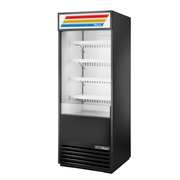 True TOAM-30-HC~TSL01 30"W Self-Contained Refrigeration Vertical Air Curtain Merchandiser - 115 Volts