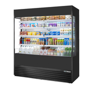 True TOAM-72GS-HC~NSL01 72"W Self-Contained Refrigeration Vertical Air Curtain Merchandiser - 230 Volts