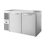 True TBR60-PTSZ1-L-S-SS-SS-1 60" W Stainless Steel Solid Refrigerated Back Bar Cooler