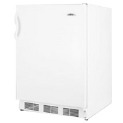 Summit FF7W 23.63" W White Undercounter Refrigerator - 115 Volts