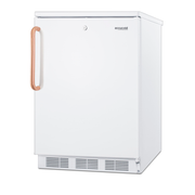 Summit FF7LWTBC 23.63" W White Solid Door Accucold All-Refrigerator - 115 Volts 1-Ph