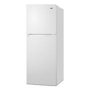 Summit FF82W 21.5" W White Solid Door Refrigerator-Freezer