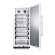 Summit FFAR121SSRI 23.63" W All Stainless Steel Solid Door Accucold Refrigerator - 115 Volts 1-Ph