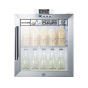 Summit SCR215LNZ 17" W White Accucold Nutrition Center Refrigerator - 115 Volts