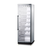 Summit SCR1401RICSS 23.63" W Stainless Steel 1 Section Beverage Center - 115 Volts 1-Ph