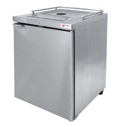 Micro Matic MDD23S-E-LT (1) 0.5 Keg Stainless Steel Flat Top Pro-Line E-Series Draft Beer Cooler Less Draft Tower - 115 Volts