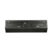 Mars Air Systems STD2120-3UG-OB Obsidian Black Powder Coated Unheated Standard Series 2 Air Curtain - 208/230 Volts 3-Ph