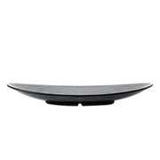 Libbey 92386 13"L x 11 5/8"W x 1 3/8"H Infinium Storm Oval Platter (6 Each Per Case)